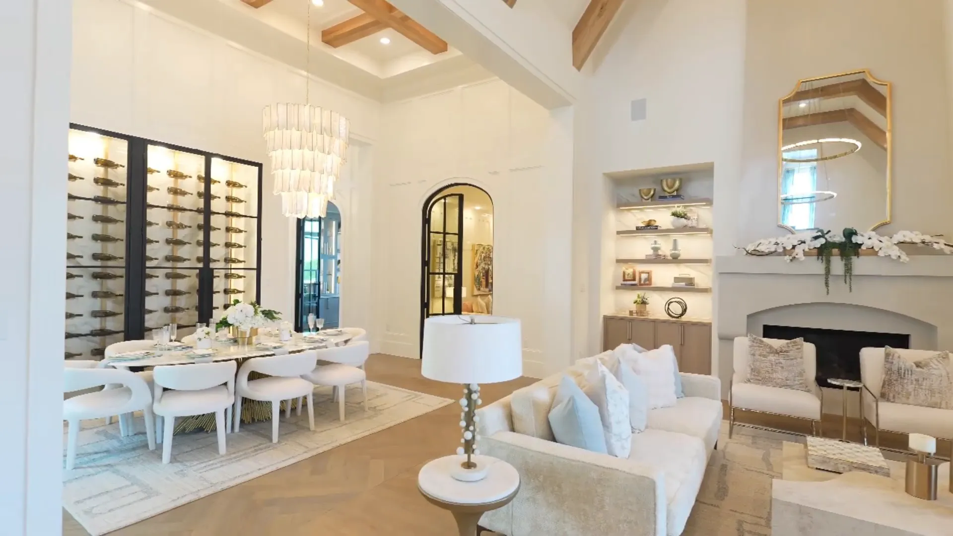 Closing shot of the most beautiful home tour
