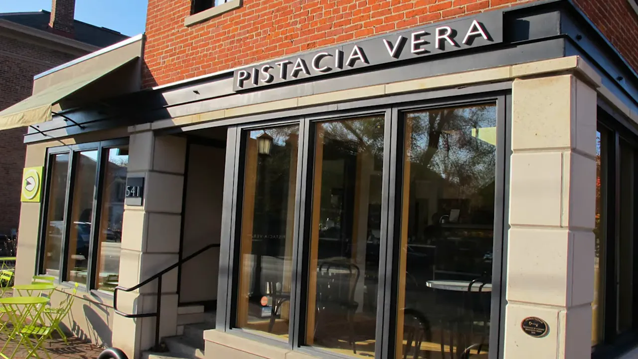 Front entrance of Pistacia Vera bakery
