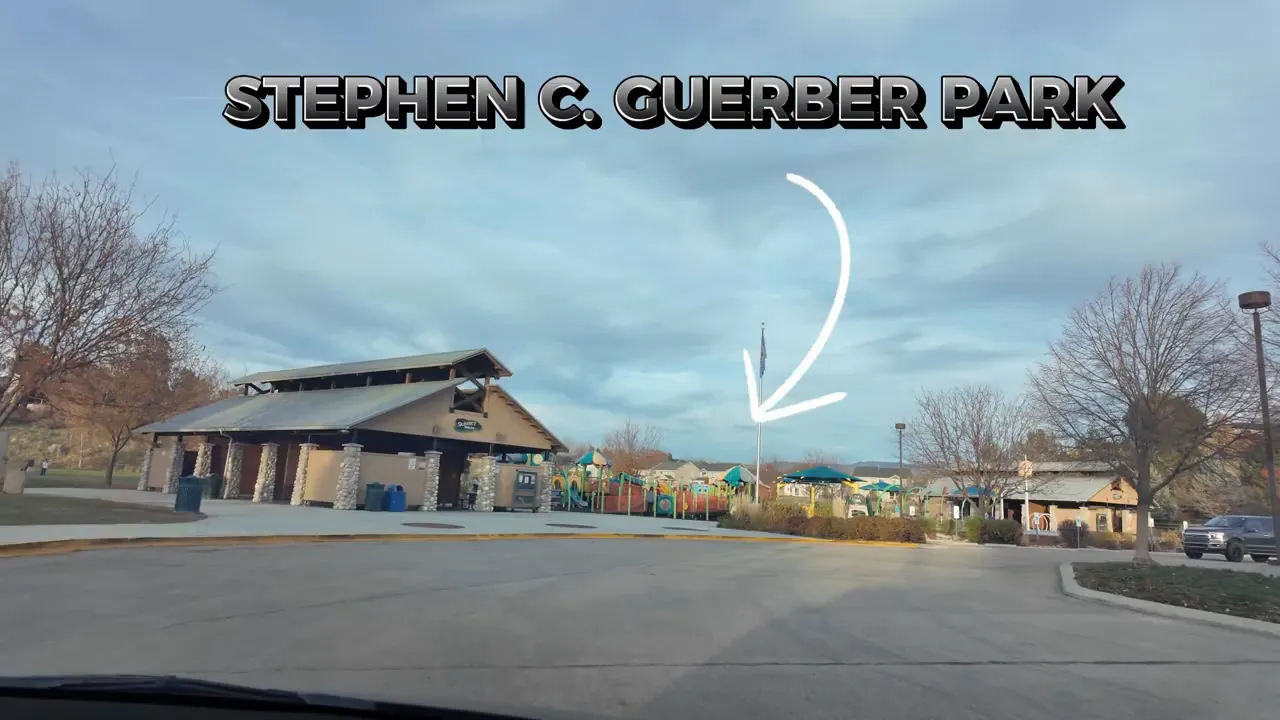 Stefan C. Gerber Park in Eagle Idaho entrance and playground area