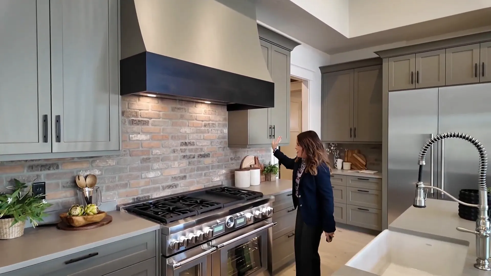 Gourmet kitchen with Thermador appliances