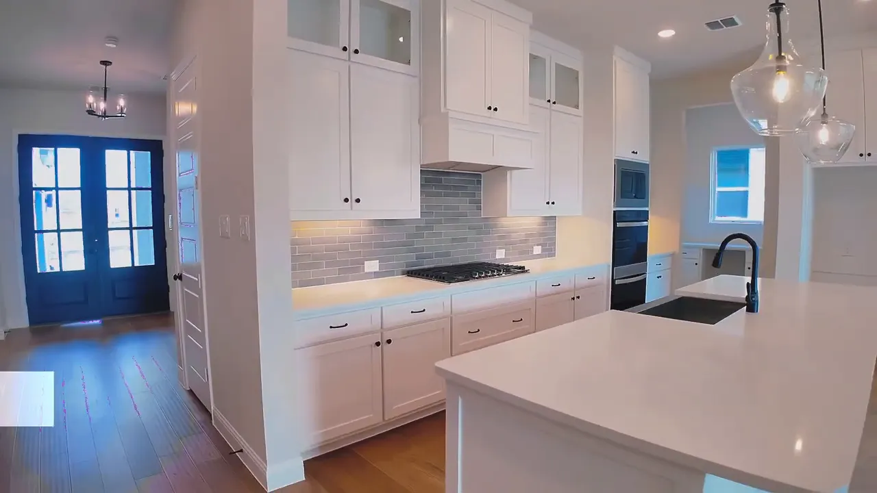 View of a new construction home in Rockwall Texas