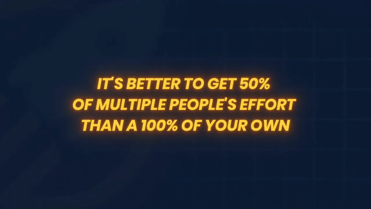 Text on dark blue background