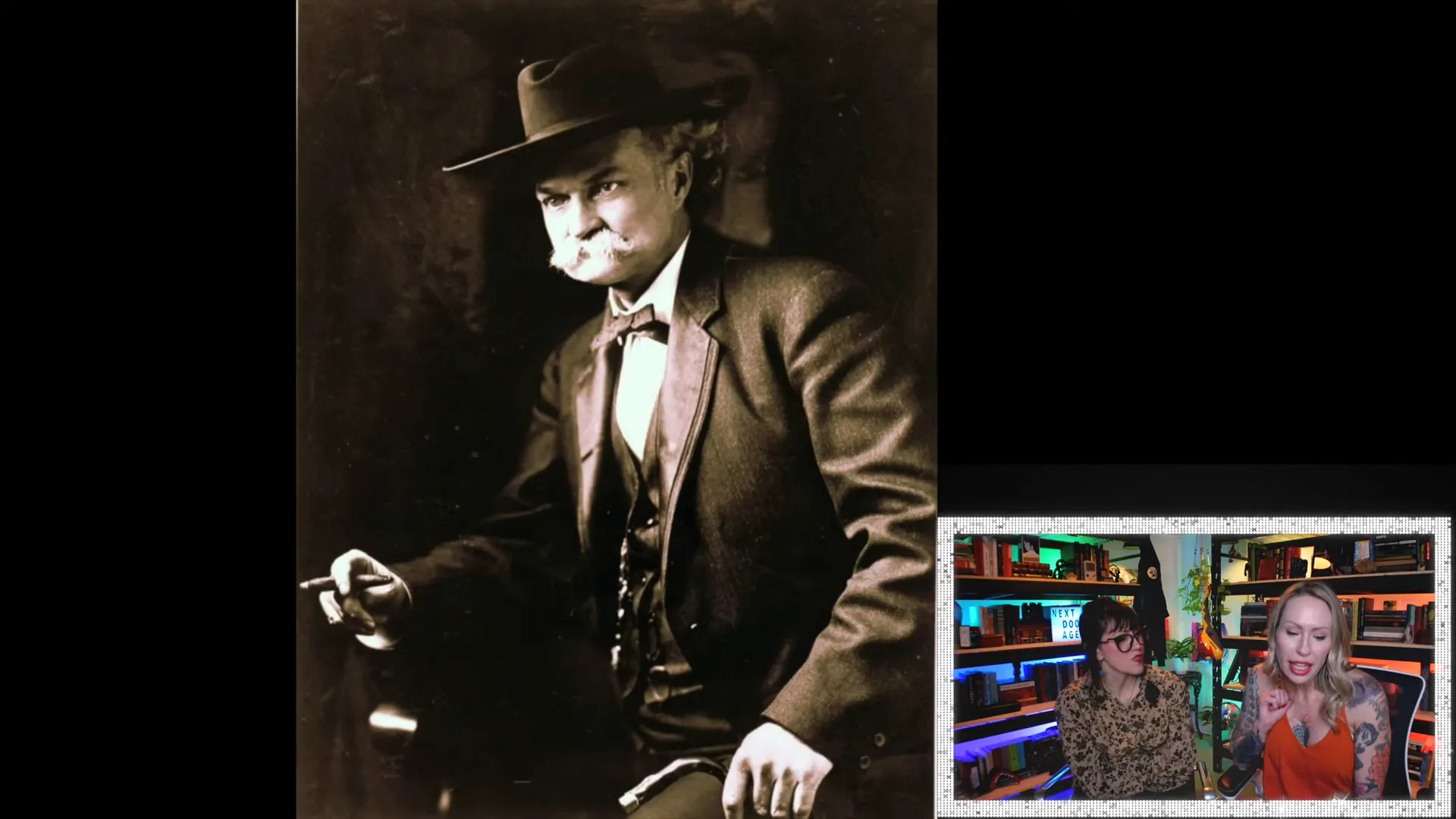 Old portrait of Willard Duncan Vandiver, linked to 'Show Me' quote