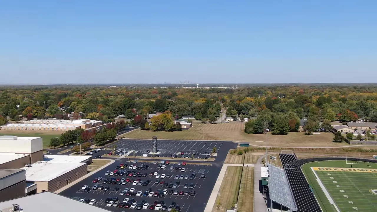 Greenwood Old City Park and surrounding neighborhoods