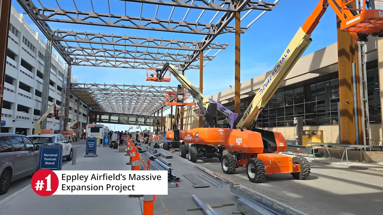 Rendering of Eppley Airfield expansion