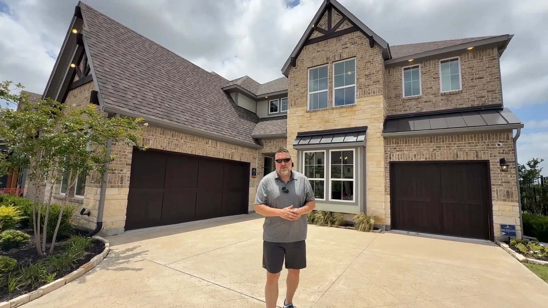 Exterior of a Pace Setter Homes model in Gideon Grove