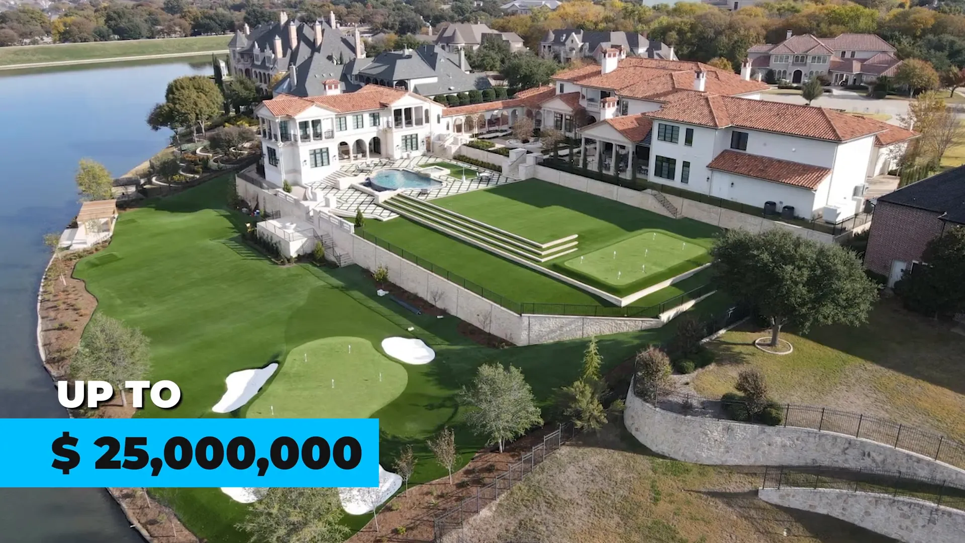 Luxury custom-built homes in the Preserve with golf course views