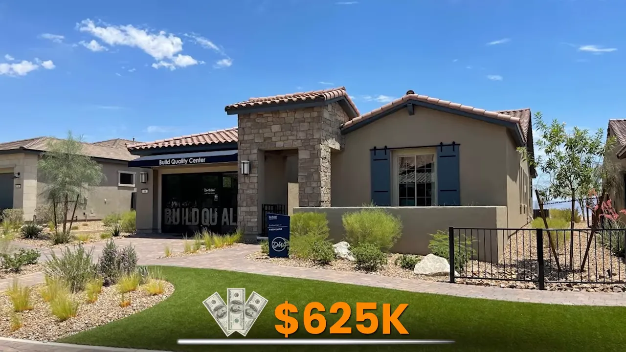 Single story Parklane home with 625k price text