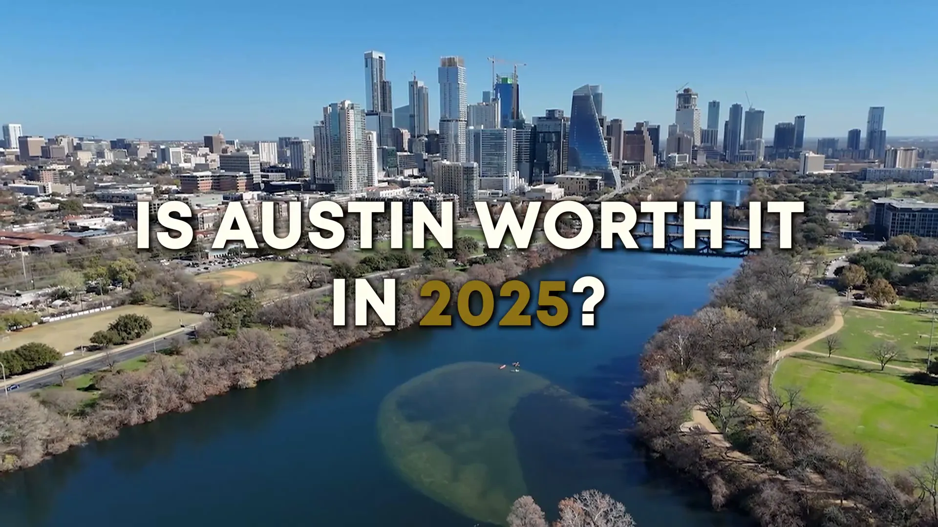 Austin skyline at sunset