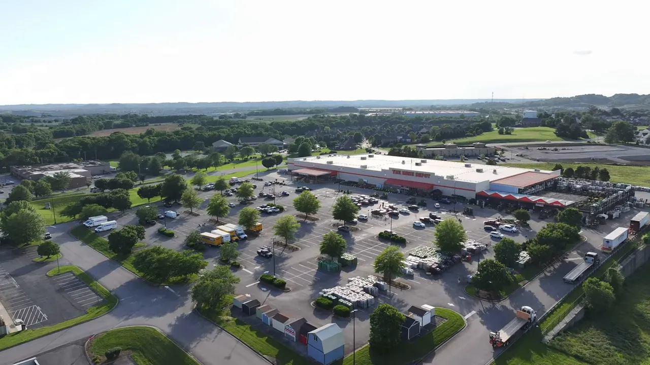 Aerial view of Spring Hill TN