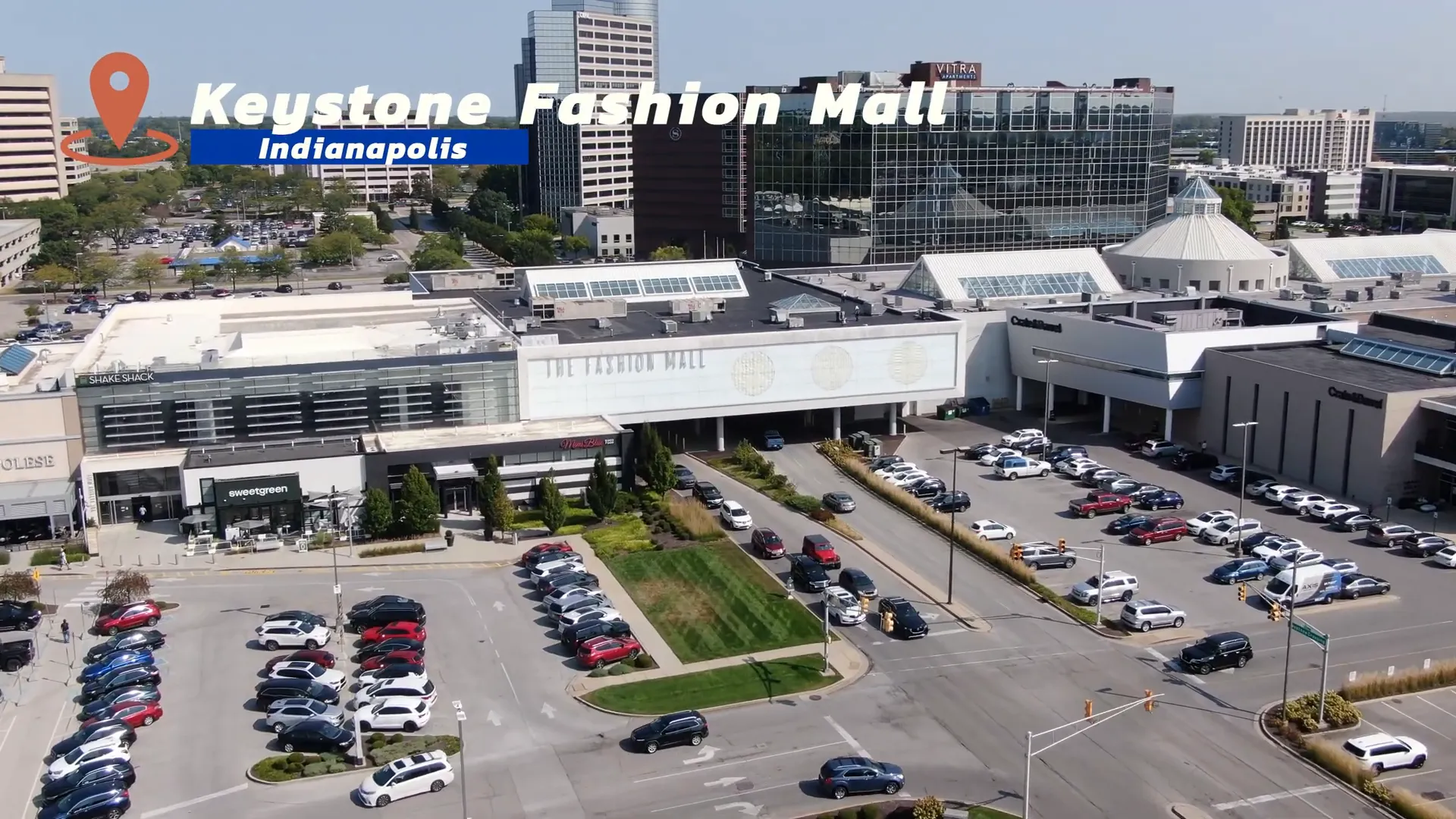 Keystone Fashion Mall with Saks Fifth Avenue and various shops