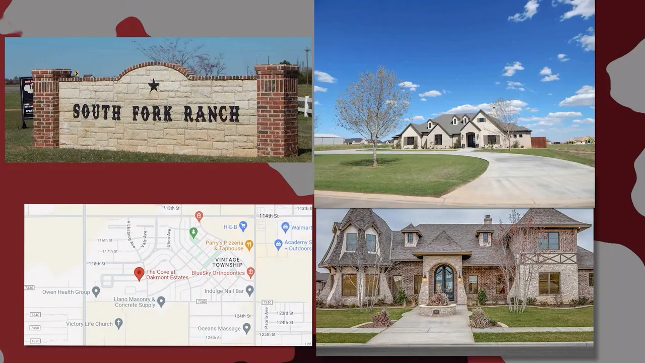 Large estate home interior with expansive living space