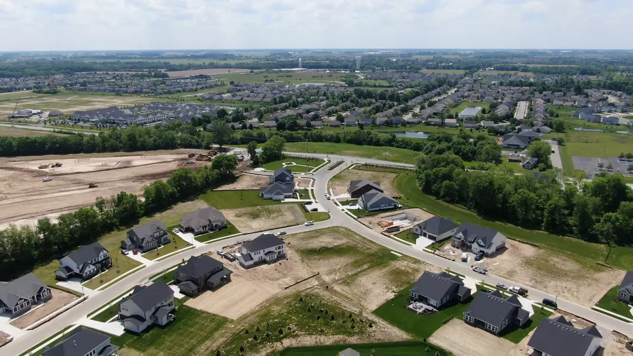 Aerial view of Vintners Park