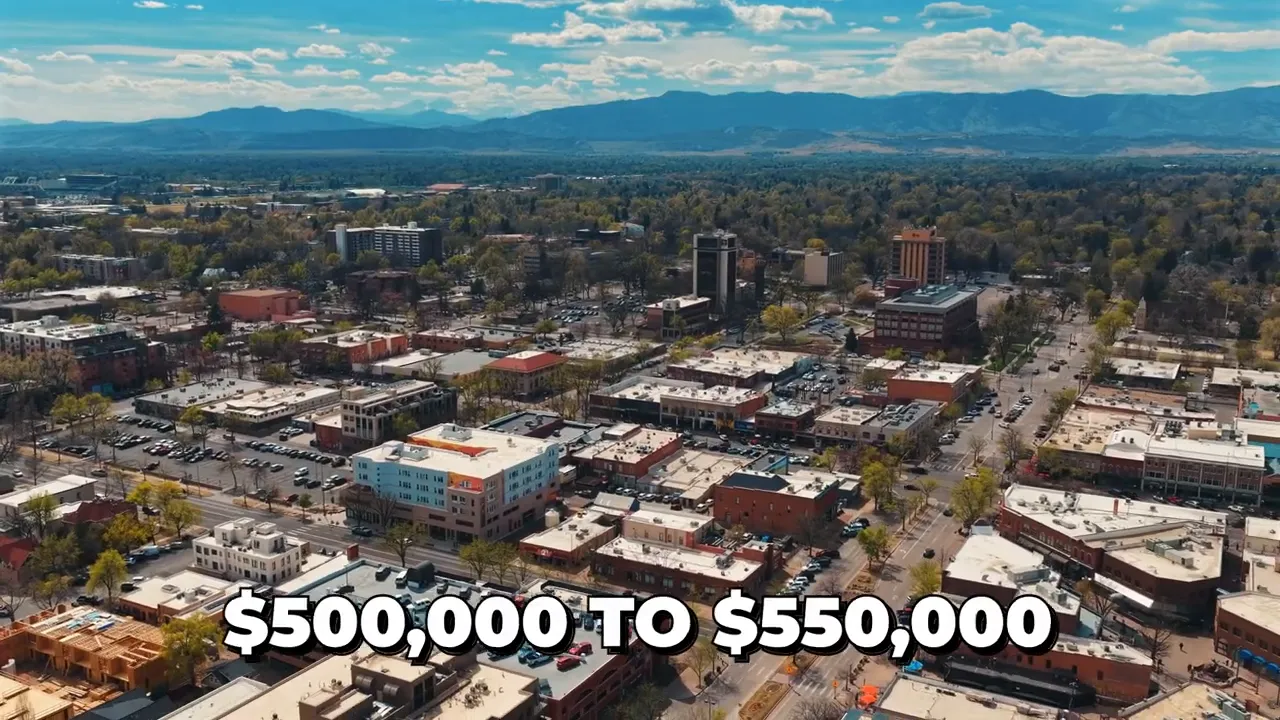 Aerial view of Colorado