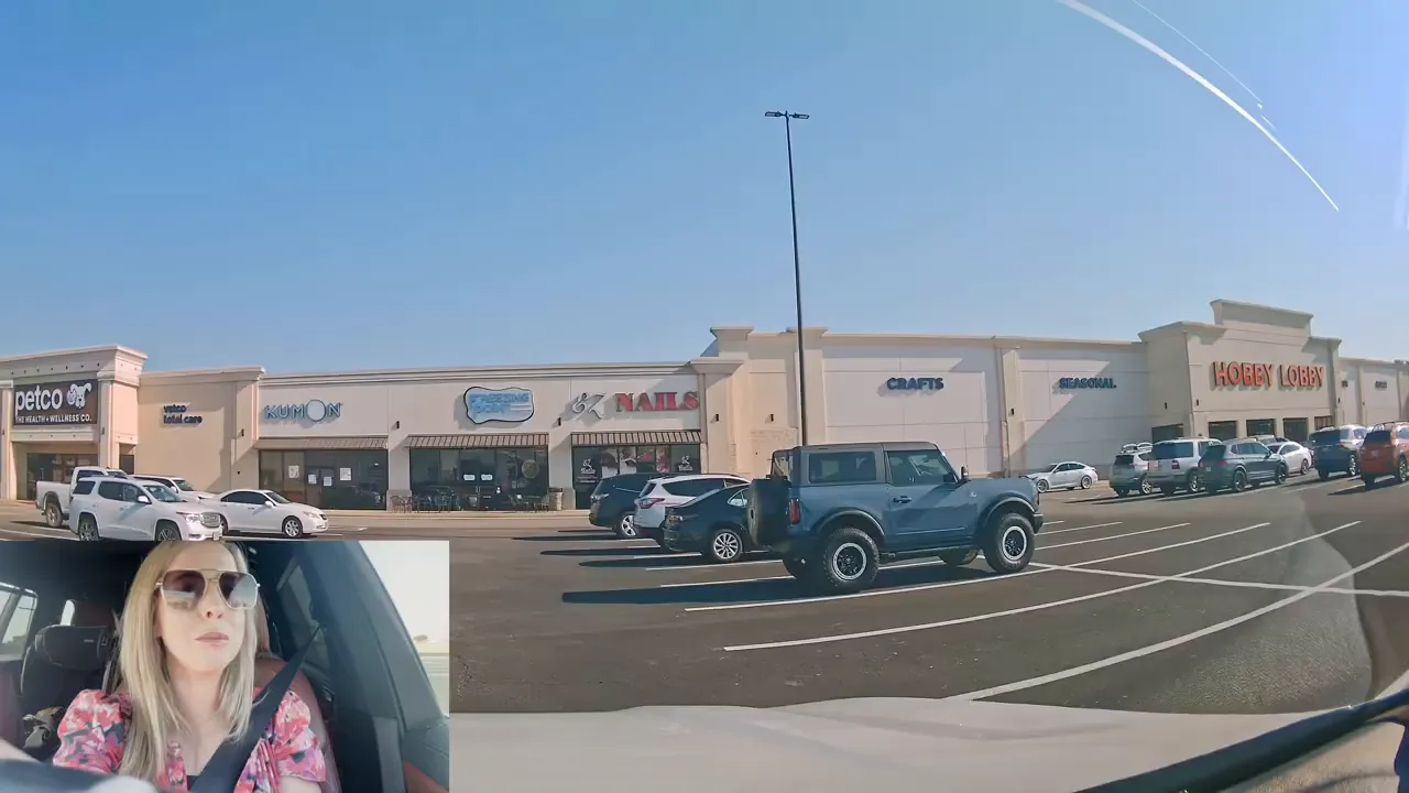 Hobby Lobby and surrounding shops in the plaza