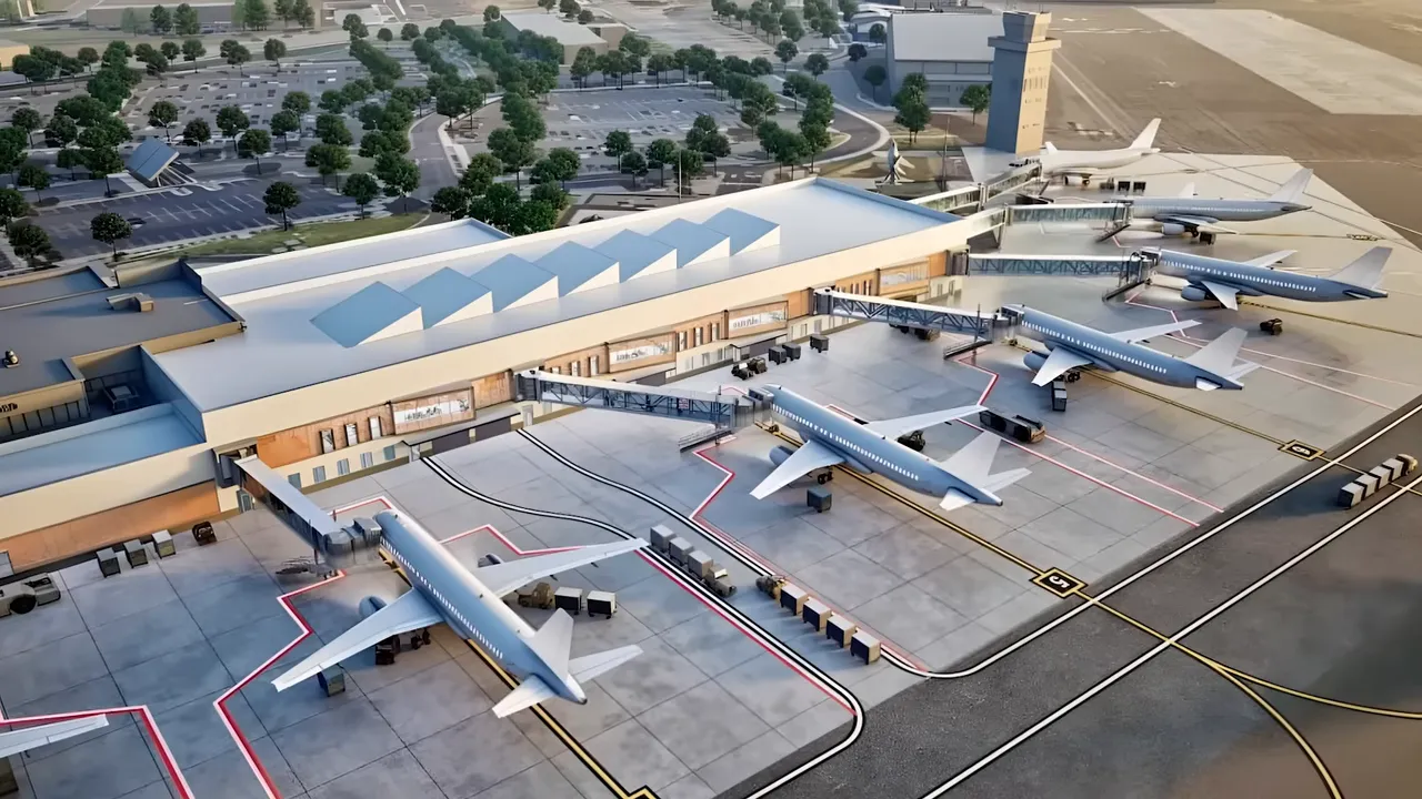 Airport terminal expansion Southern Oregon