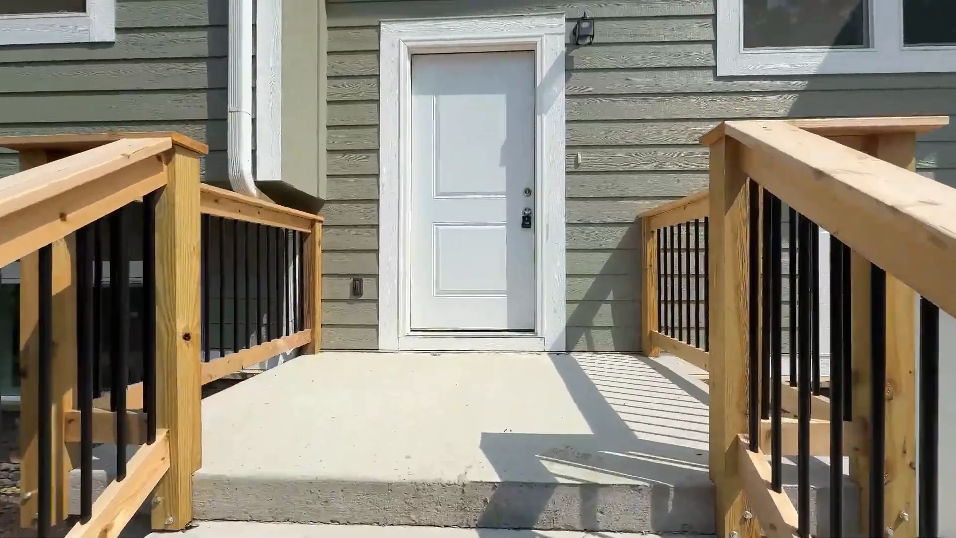 Front porch showing architectural details and curb appeal