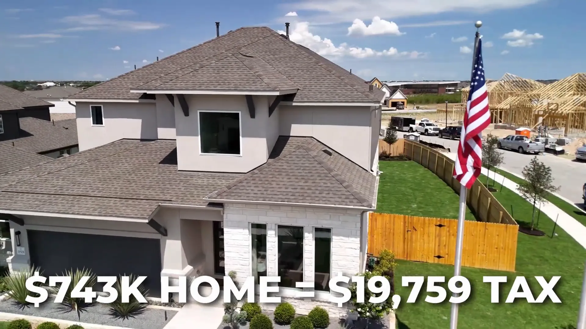 Tax estimate shown for a Blackhawk listing