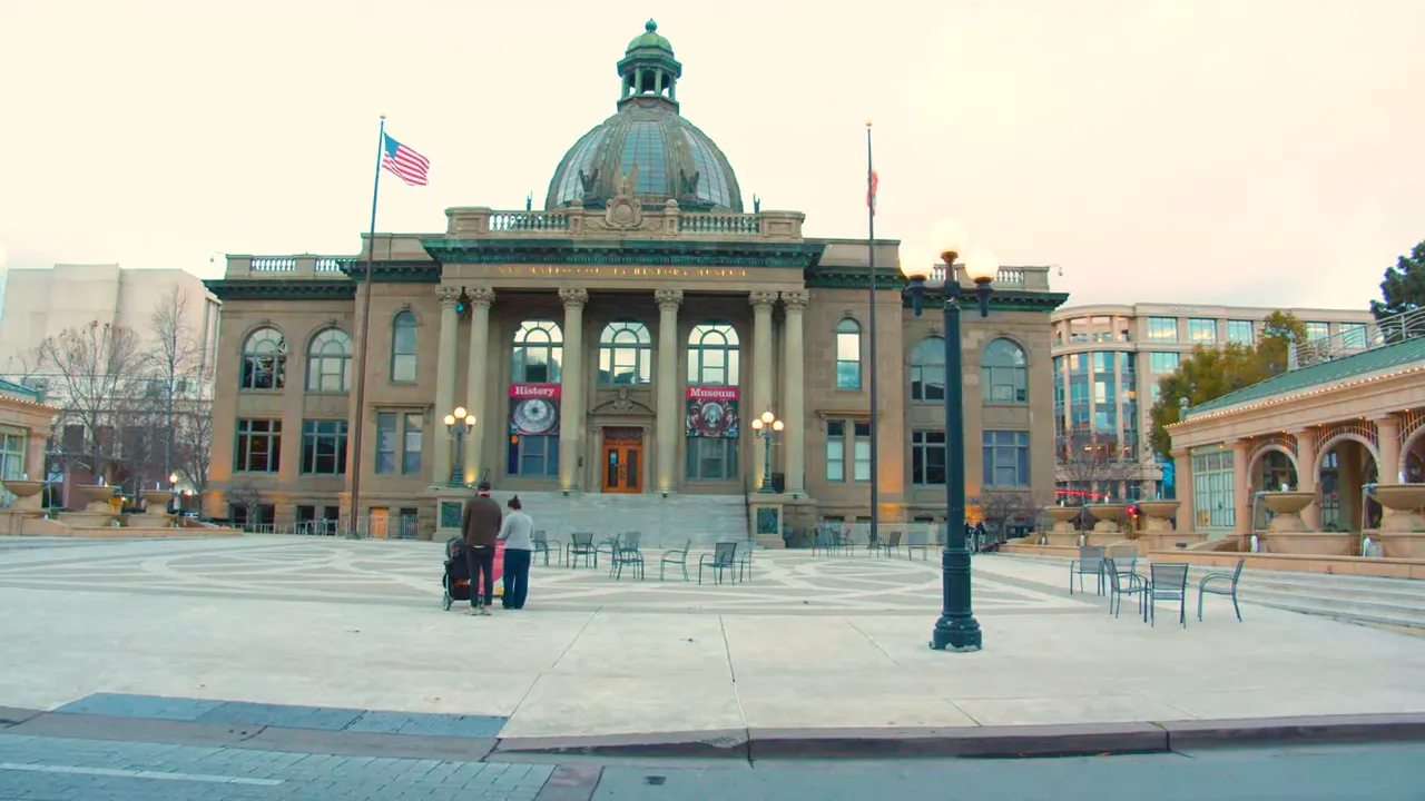 Fox Theater and Town Square in downtown Redwood City