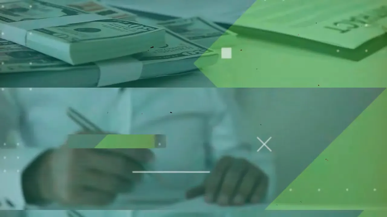 Close-up of hands signing a real estate document with a pen