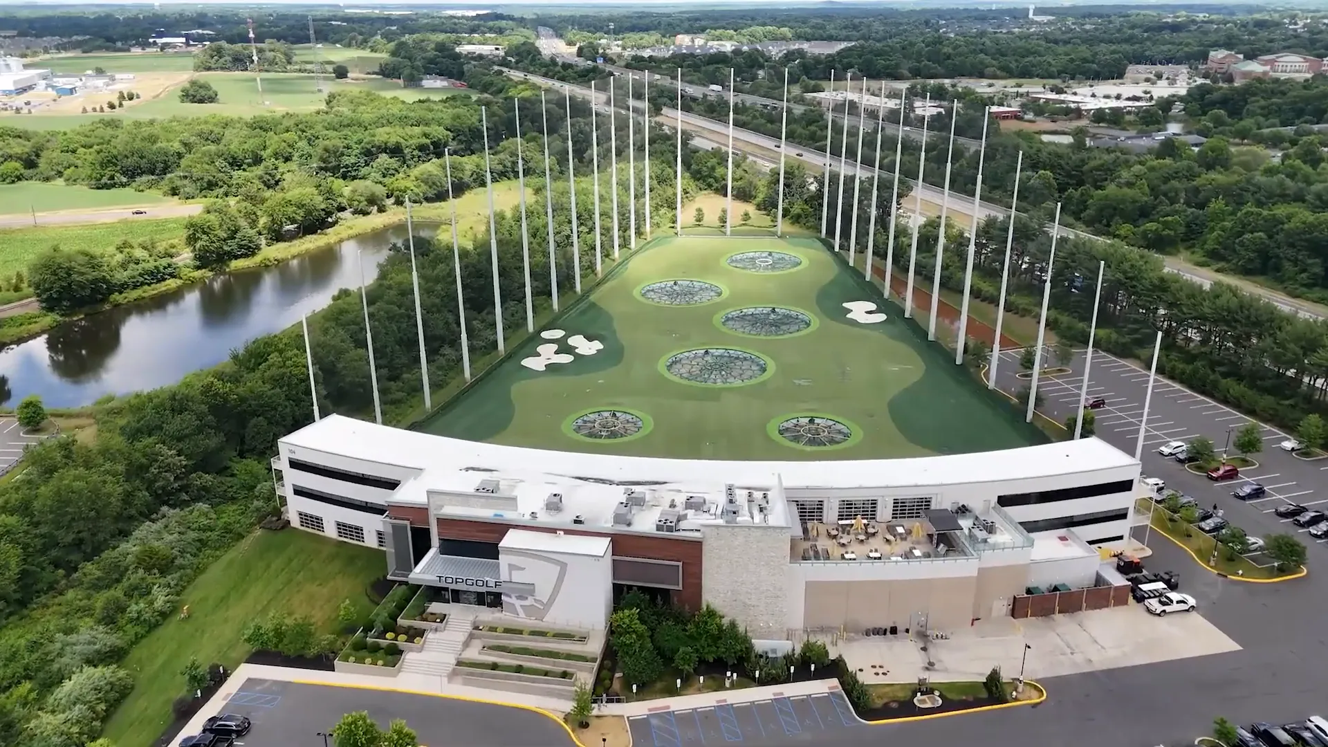 Topgolf facility in Mount Laurel