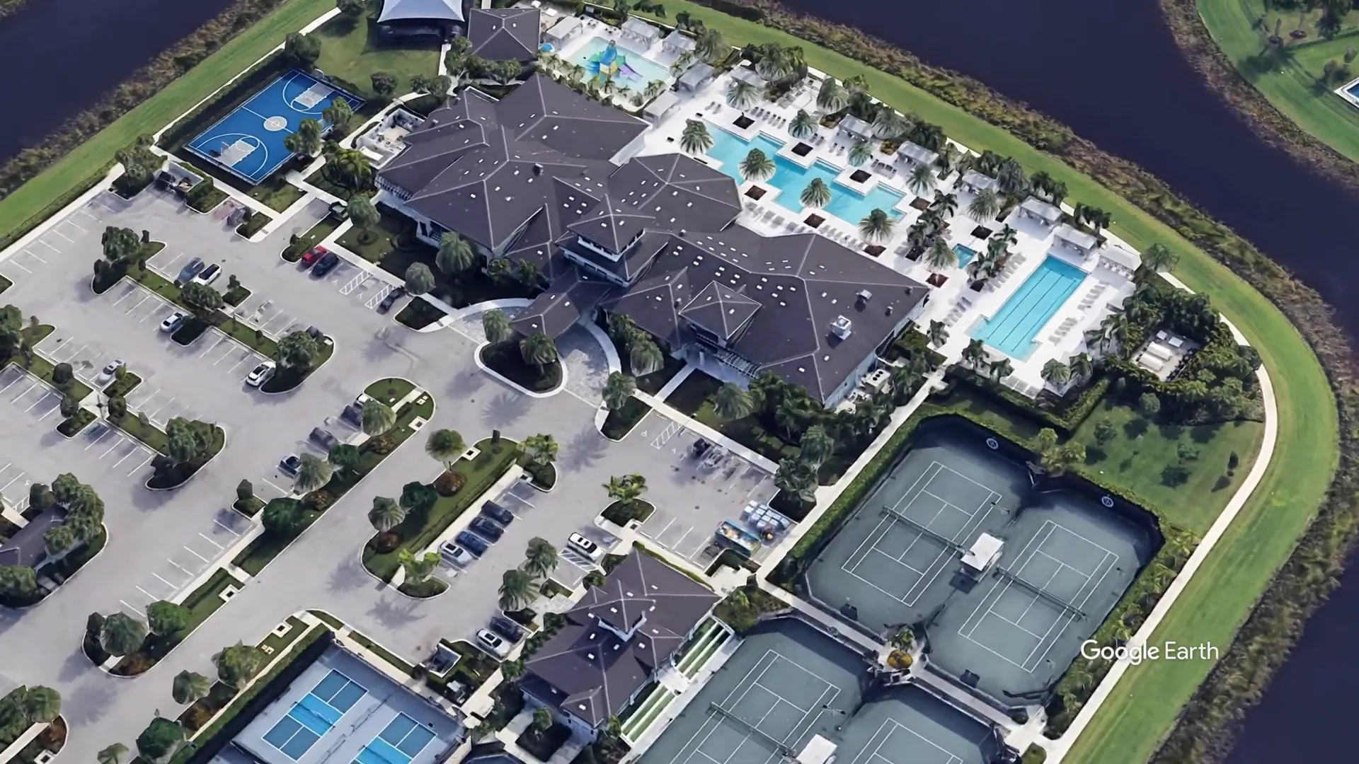 Boca Bridges 27,000 sq ft clubhouse interior