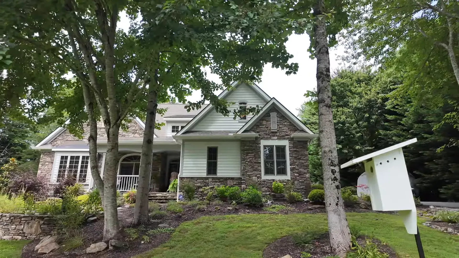 Exterior view of the first property in Hendersonville