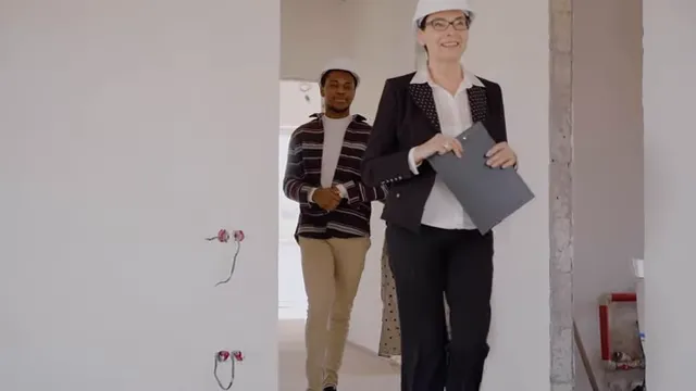 Buyer at property, imagining renovations