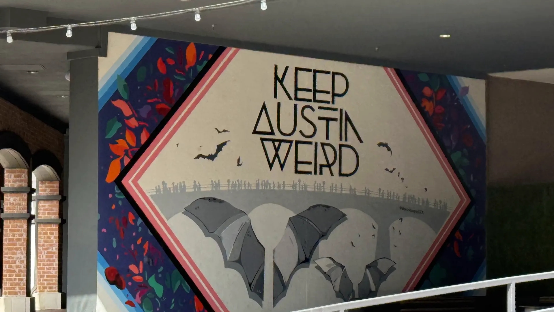 East Austin murals and food trucks