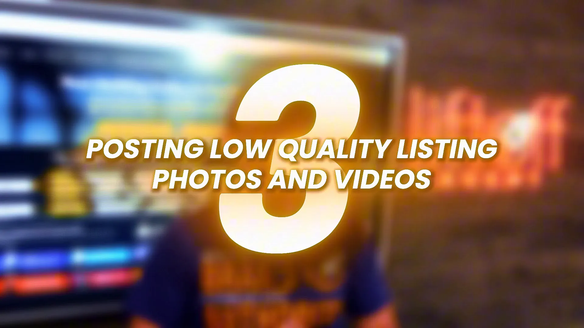 Example of poor quality photos in real estate
