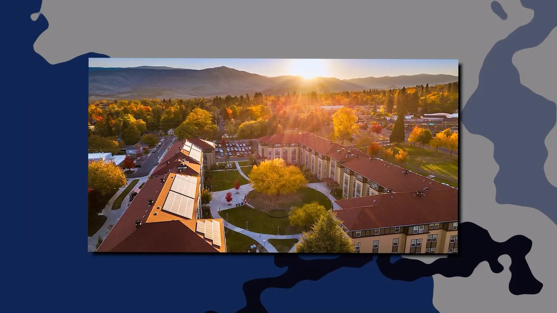 Southern Oregon University campus in Ashland