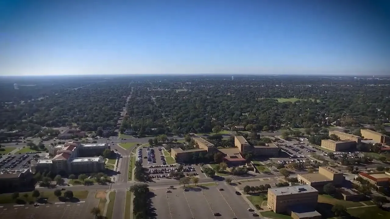 Tech Terrace neighborhood and community green space