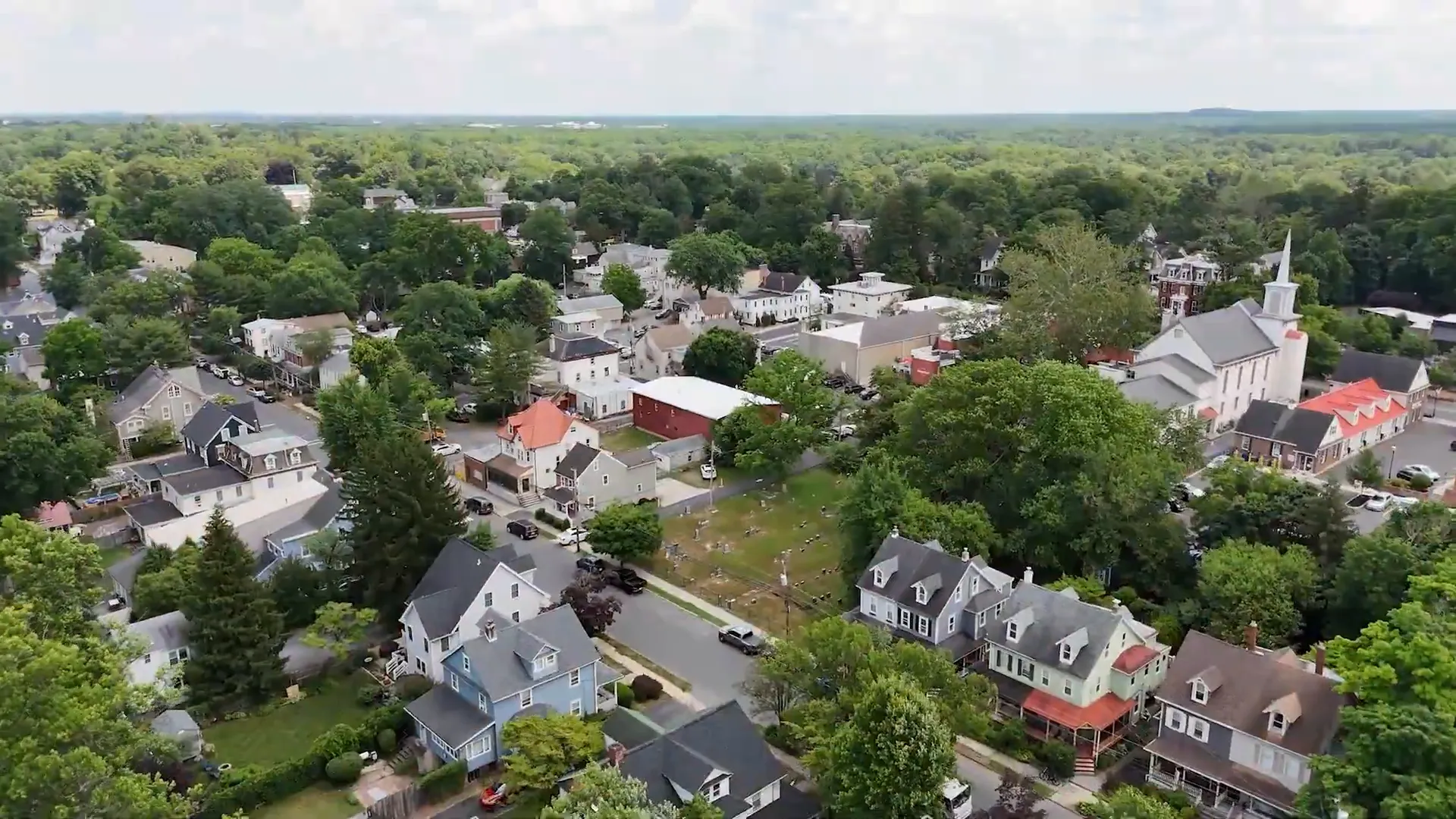 Local shops on East Main Street