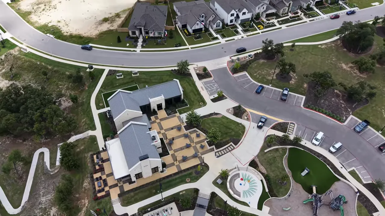 Aerial view of Nolina, Georgetown, TX