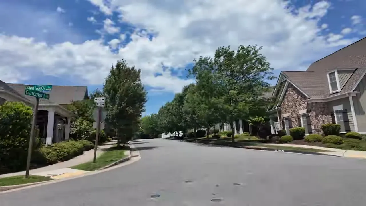 Street view of Charlottesville VA