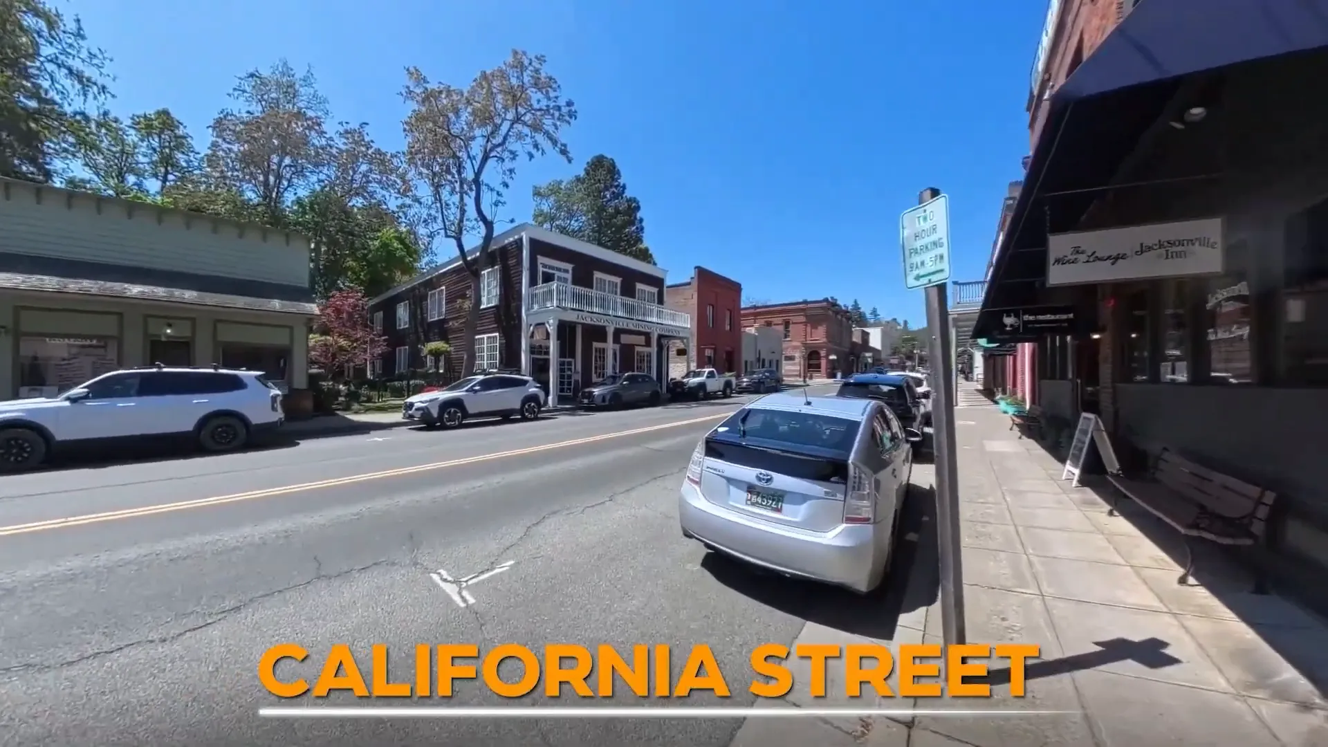 Main street of Jacksonville, Oregon