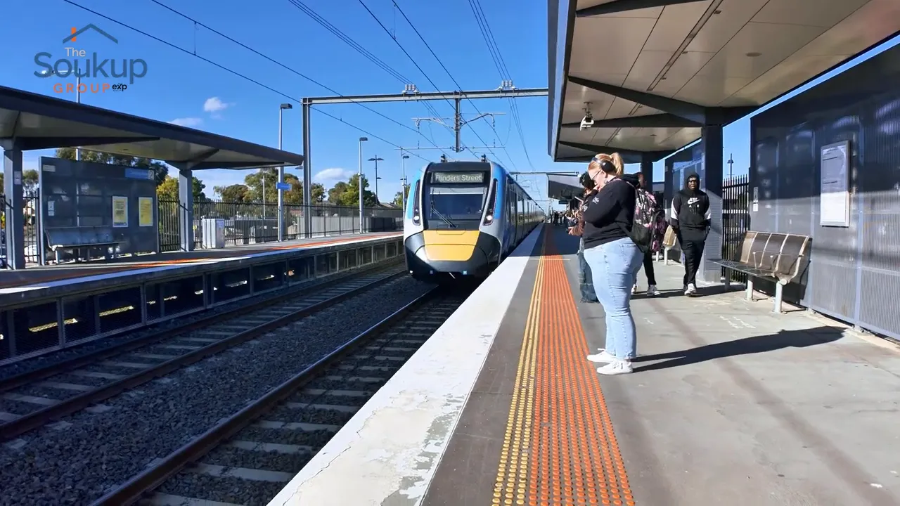 Modern passenger train