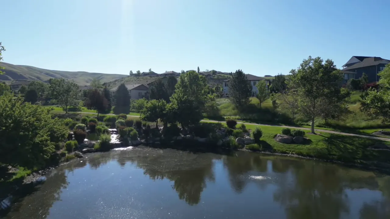 Firewise landscape and defensible space strategy example