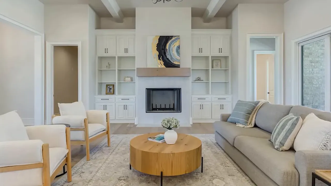 Spacious living area in Sedona Community home