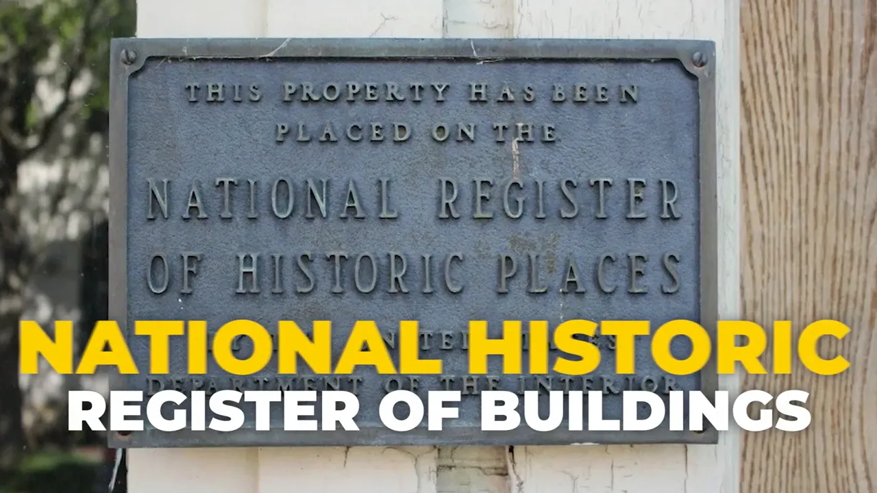 National Register of Historic Places marker for Historic Dublin