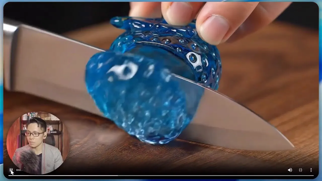 Video generation interface showing ASMR video output