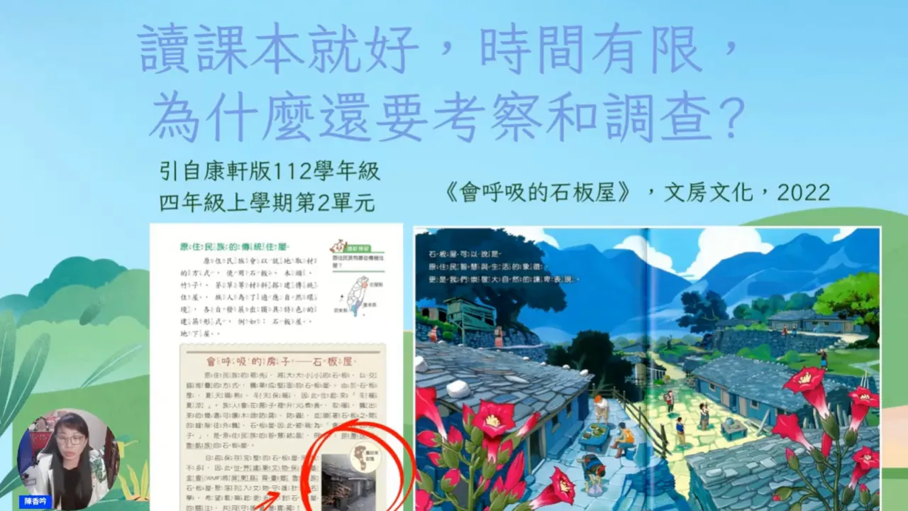 教科書實景與重製圖的比較：刺激差異與提問