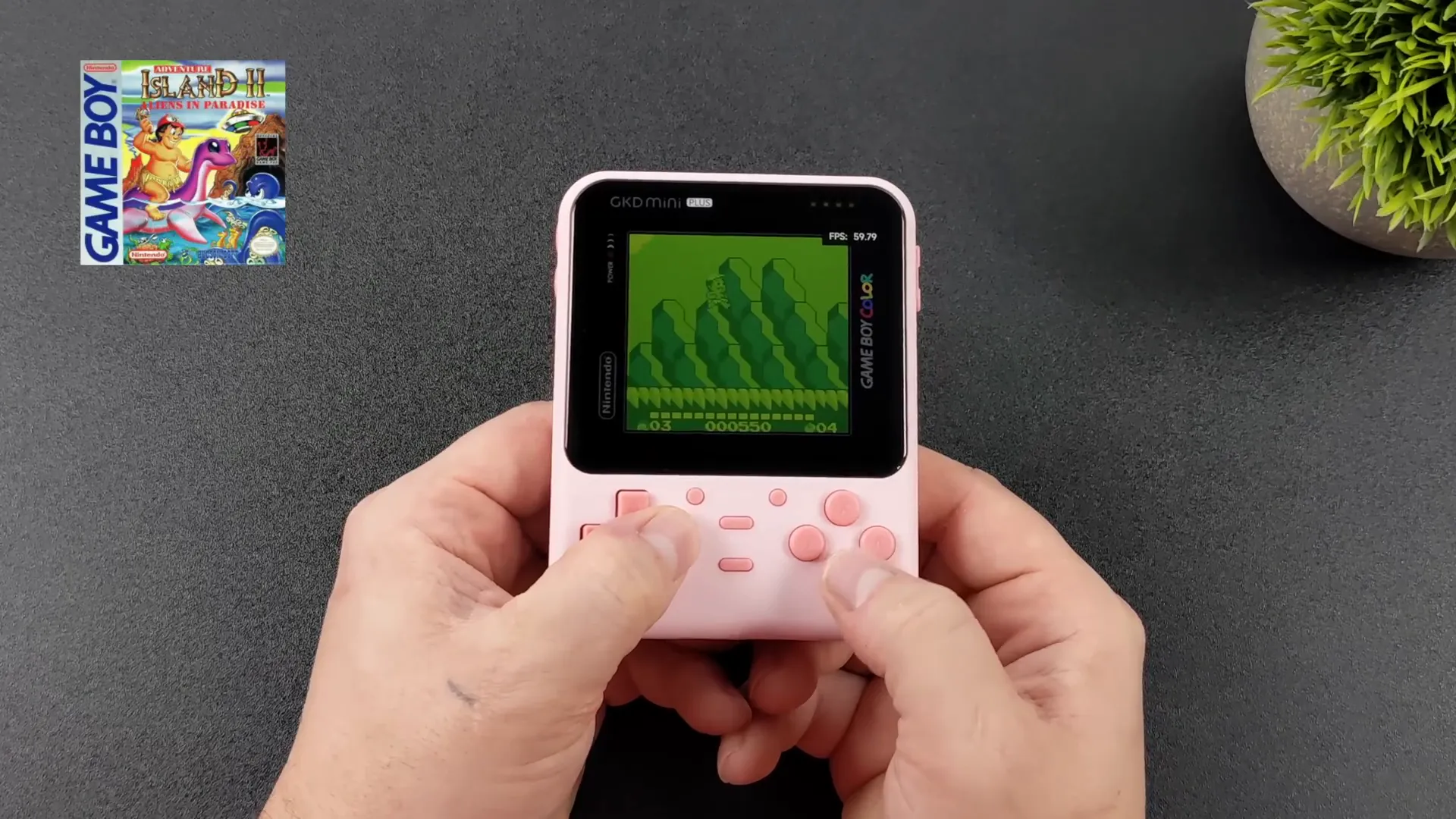 Playing Game Boy games on GKD Mini Plus