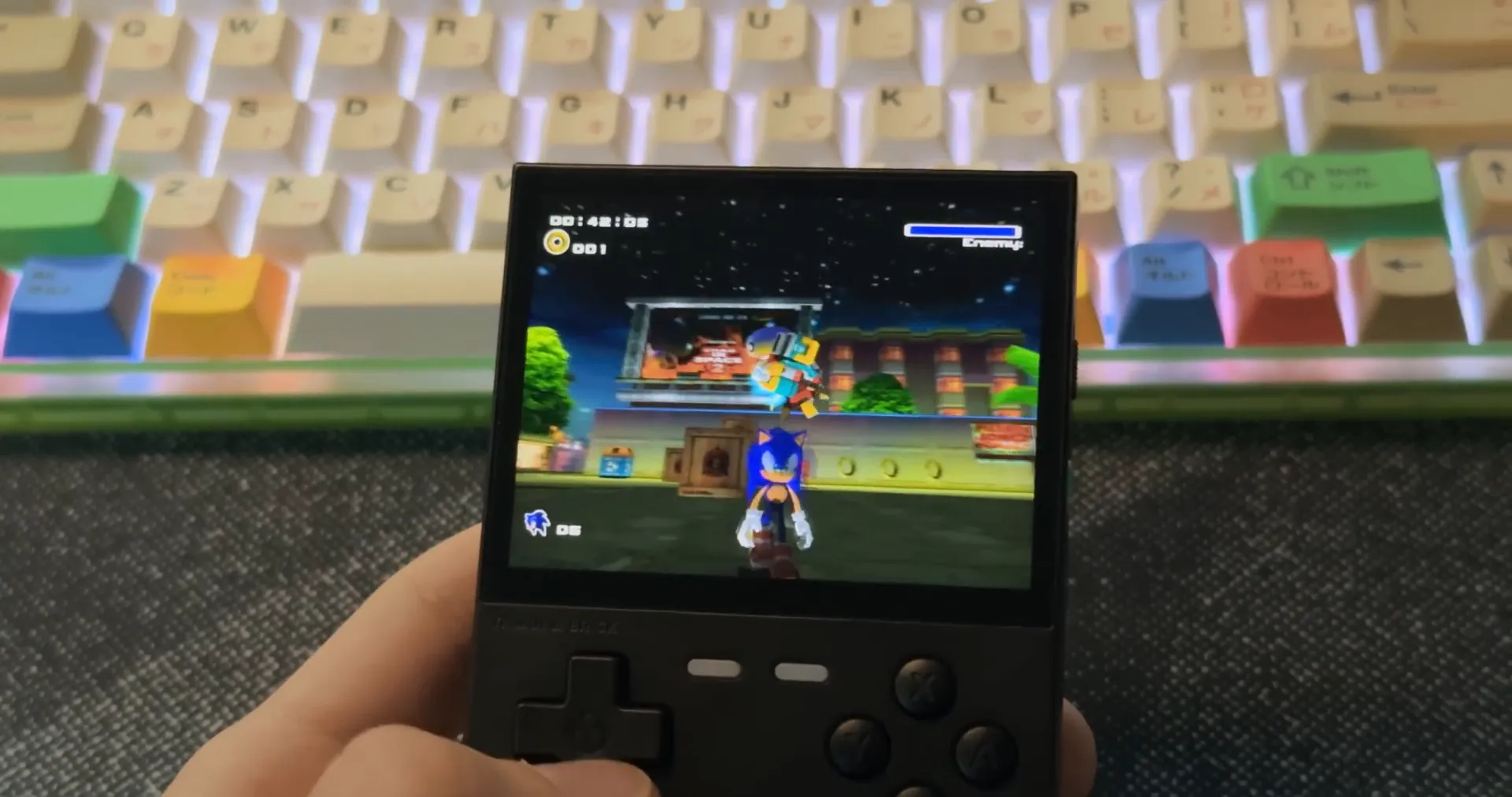 Testing 3D games on the TrimUI BRICK