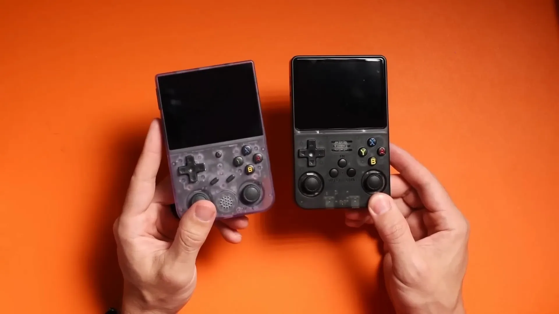 Comparison of R36S and similar handhelds
