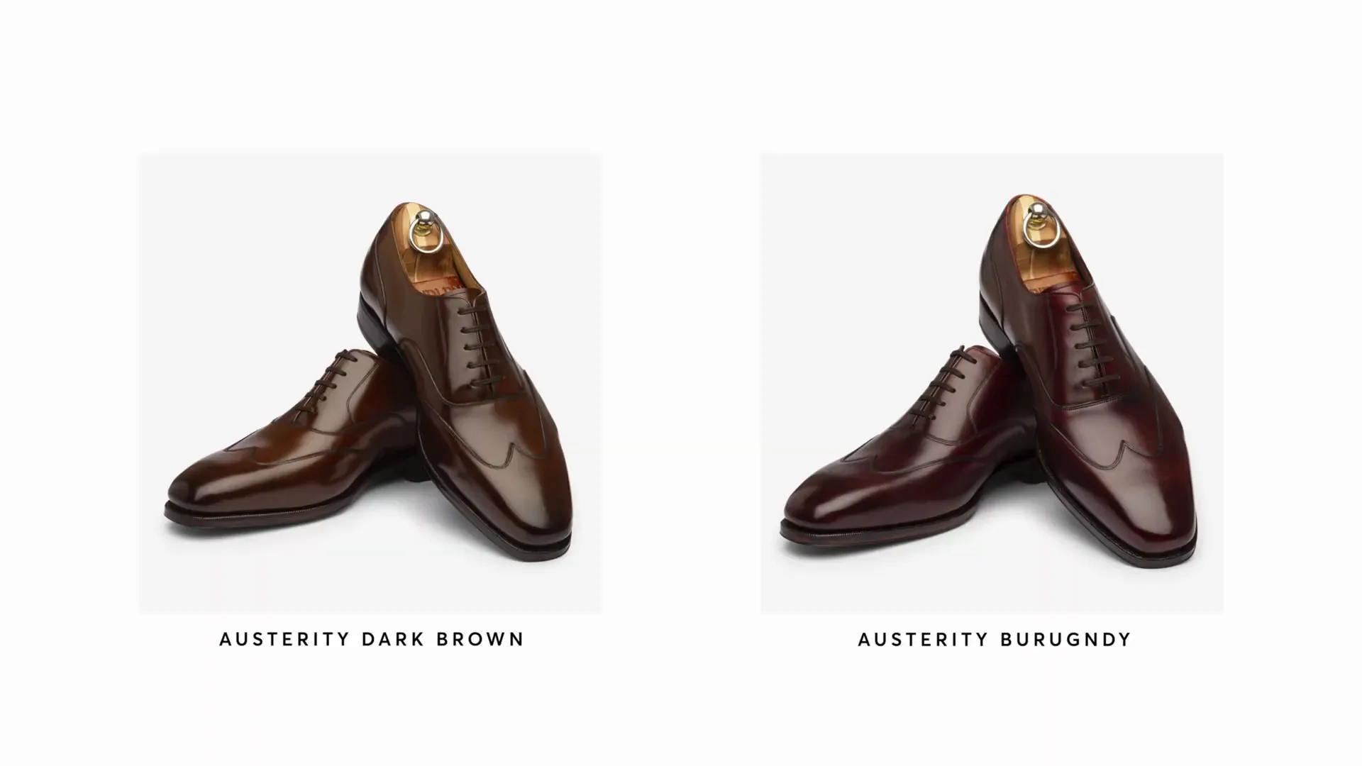 Image of austerity wingtips