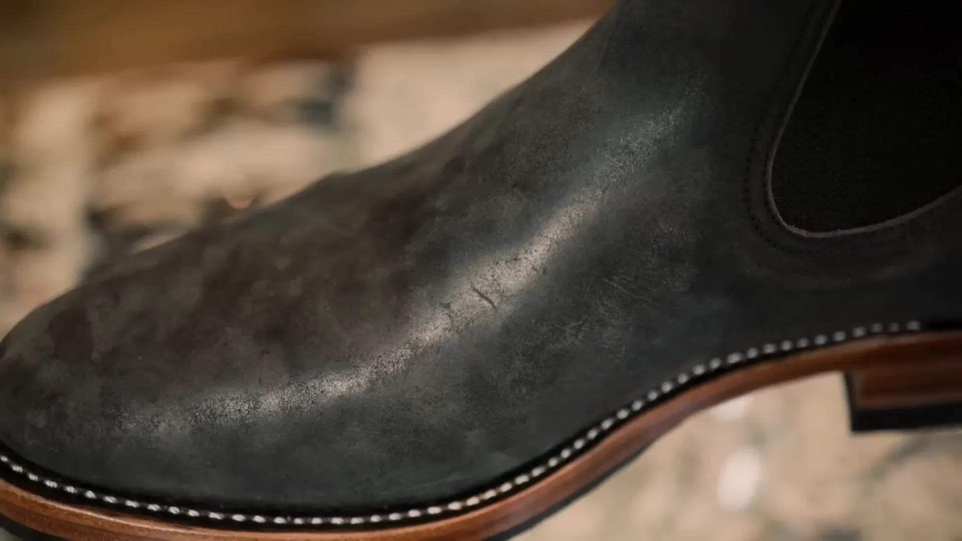 Benzene's Seventh Boot highlighting its luxurious design