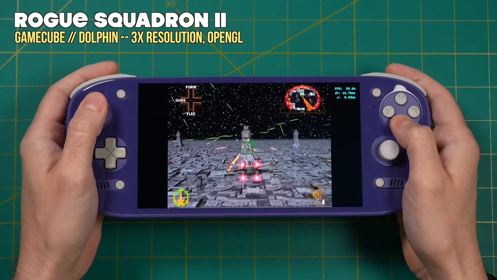 GameCube emulation with Dolphin on Odin 2 Portal