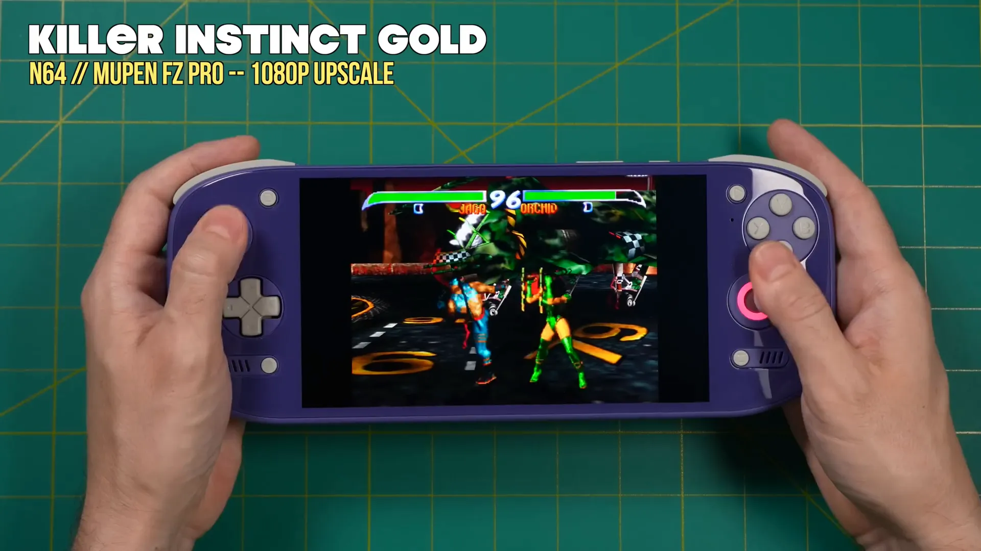 Nintendo 64 emulation gameplay on Odin 2 Portal