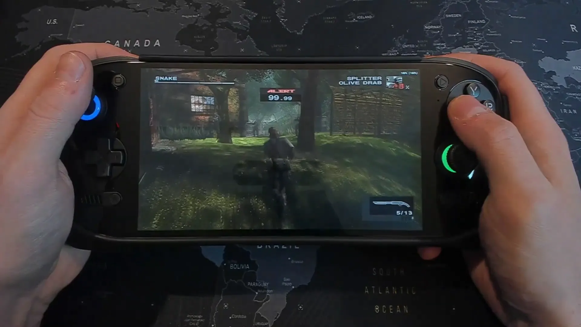Zone of the Enders 2 gameplay on Odin 2 Portal